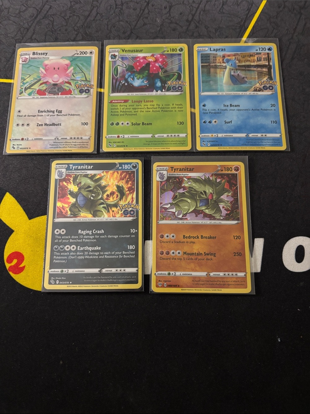 Pokemon Men Other Card Lot - Pink, Green, Blue, Black, Brown